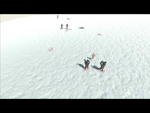 8 Archie The Archer snow vs all units - Animal Revolt Battle Simulator