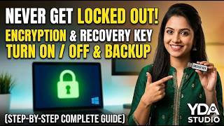 BitLocker Complete Tutorial | Enable, Disable & Backup Recovery Key