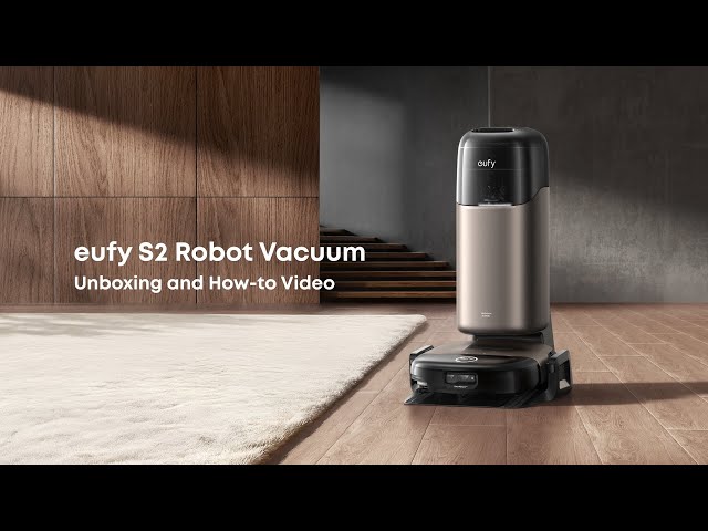 Robot Aspirapolvere Eufy Omni S2 Navigazione IA 30.000 Pa Stazione UniClean 12 in 1 video