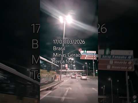 Brasil Minas Gerais as as 05hs15 , Antônio Carlos Br381. #viagem #Brasil#381#antoniocarlos#minas