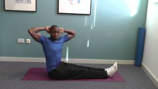 Pro Men's Fitness & Pilates: How To Do The Seated Spine Twist pt.2