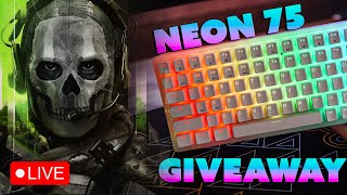 LTC NEON 75 Contest Winners Picked! | Hopping Into Some MW2 On My Main Rig Finally!