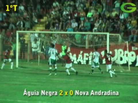Os gols de Águia Negra 3 x 0 Nova Andradina pelo Campeonato Sul-mato-grossense de Futebol