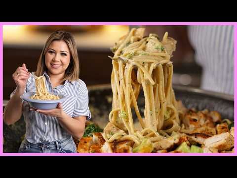 CHICKEN ALFREDO That Tastes BETTER than Restaurant!!!
