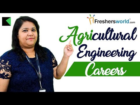 Agricultural Engineering II Careers and opportunities – Scope, Top Recruiter, Institutes, Salary Video