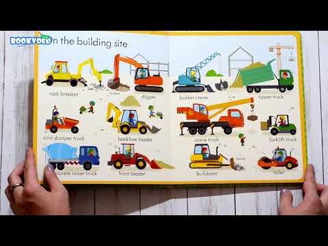 Видео обзор My First Word Book About Things that go [Usborne]