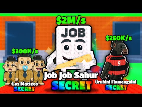 I Unlocked EVERY NEW SECRET BRAINROT in Steal A Brainrot!