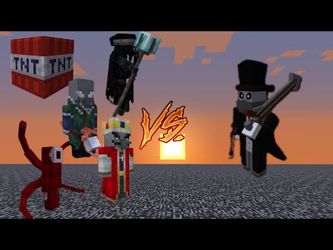 Mob Battle 73: All AME's bosses vs HeadHunter X