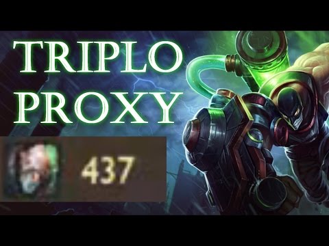 Triplo Proxy! Dicas da Soloq Singed tutorial