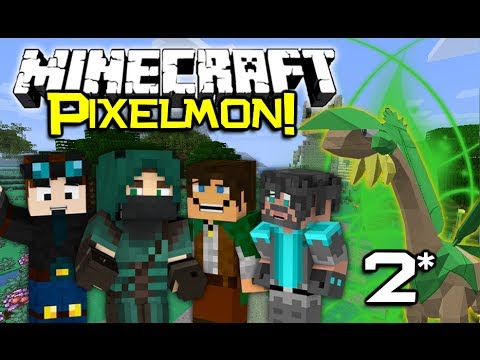Minecraft PixelCore PIXELMON Let's Play! - Ep2 (A Shocking Second!)