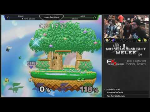 MNM 104 - Blitzbolt + Clouded vs Jahanni + TADEO - Losers Semifinals Melee