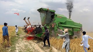 Download lagu Combine Wheat Harvester Machine Beast Mode | Full Working Process 2026 | 4K Ultra HD@Falak4K mp3