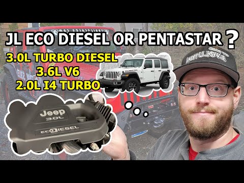 Should I buy a Jeep JL EcoDiesel? 3.0L Turbo Diesel vs 3.6L Pentastar *COMPARISON* *JEEP GLADIATOR*