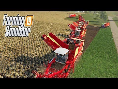 🚜ФЕРМА на МИЛЛИОН. МЕГА-УБОРКА КАРТОФЕЛЯ! Farming Simulator 19