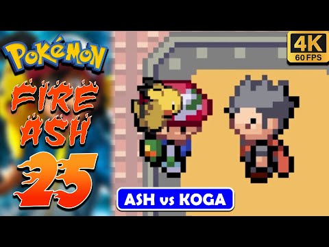 Pokémon FIRE ASH ITA Parte 25 | ASH vs KOGA CAPOPALESTRA