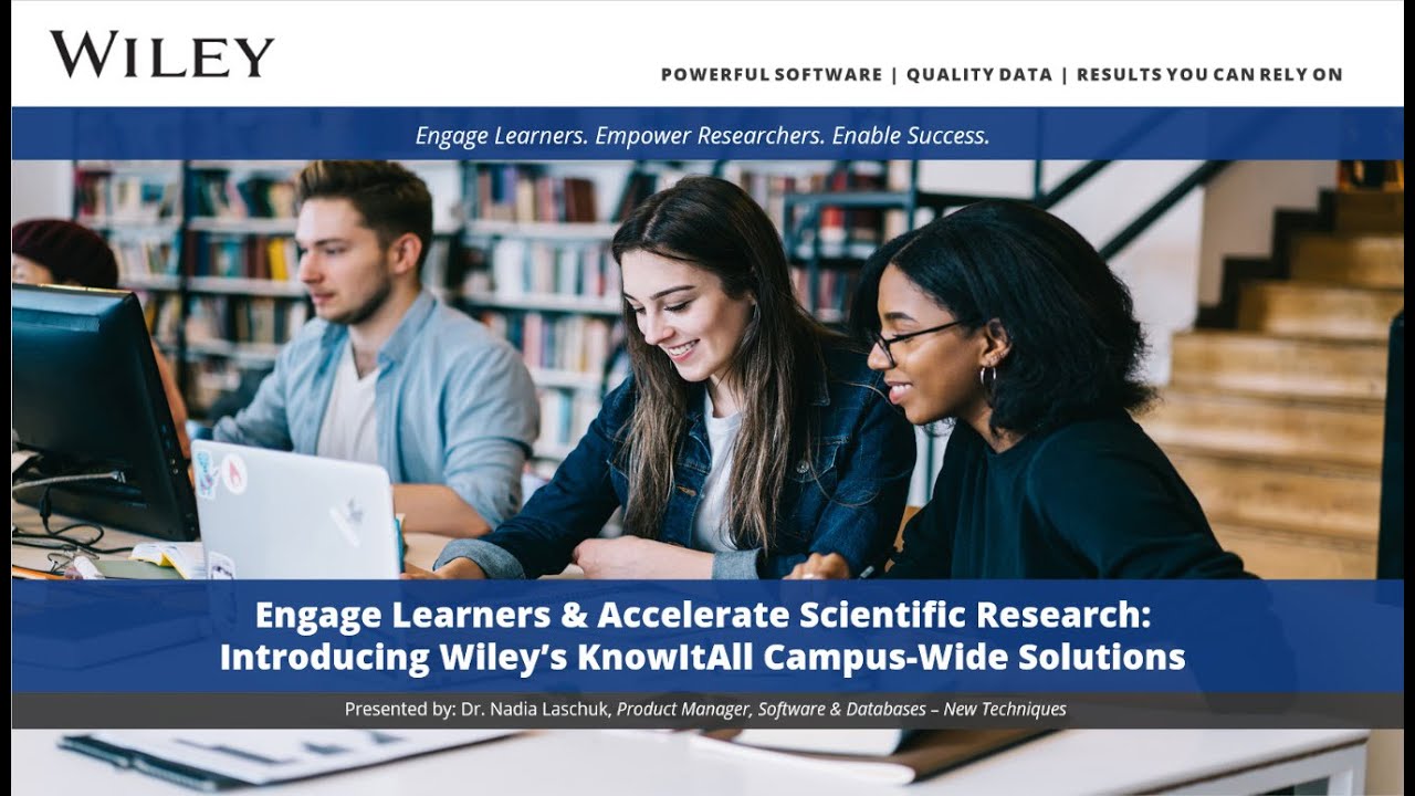 WEBINAR: IIntroducing KnowItAll Campus-Wide: Engage Learners & Accelerate Research Oct 2023