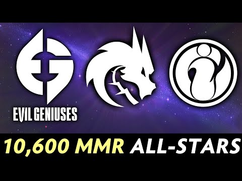10,600 MMR All-Stars Ranked — Spirit.Yatoro, IG.Emo, NaVi.Noone