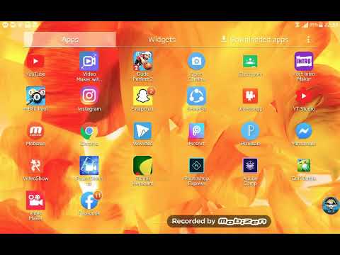 How to Change Samsung tab 4 Home screen wallpaper.