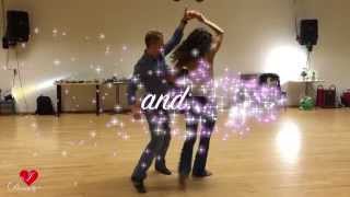 West Coast Swing improvisation with Arild Lekanger and Karina Dragonfly