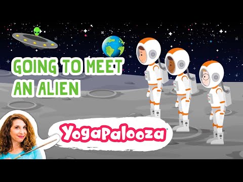 Going to Meet an Alien! A kids yoga music adventure! Get up and Move with @yogapalooza