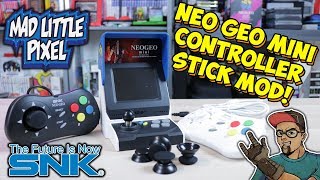 Fix The Neo Geo Mini Controller With A Stick Modification!