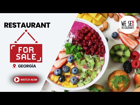 Turnkey Healthy Cafe in Dalton, Georgia-(20616)