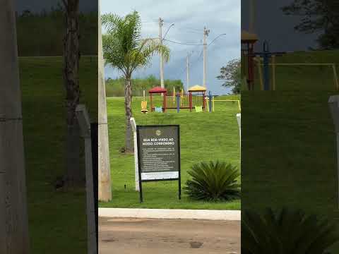 Portaria do Condomínio Real Ville Premium no lago Corumbá IV em Alexânia GO. #meulagocorumba
