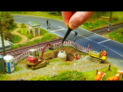 So entsteht eine täuschend echte Baustelle für deine Modelleisenbahn🚧 - Baubericht Teil 33