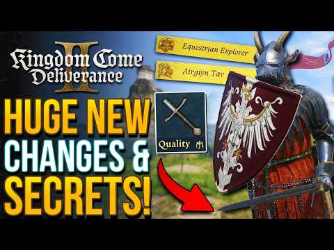Kingdom Come Deliverance 2 - New 70GB Update Has Tons of NEW CHANGES & SECRETS!