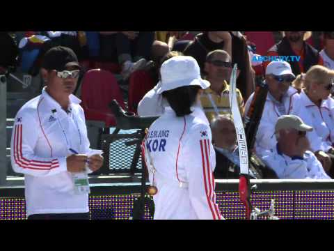 Jung Dasomi v Ki Bo Bae – recurve women bronze | Porec 2011 Archery World Cup stage 1