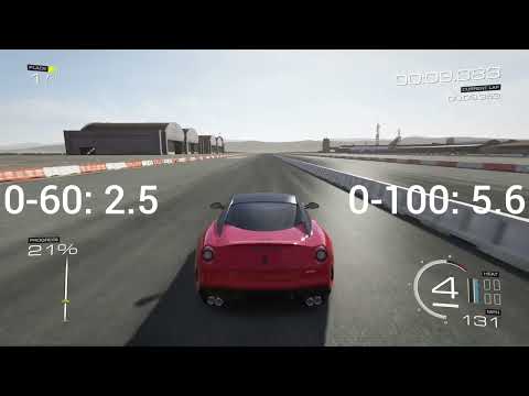 Thumbnail for Forza Motorsport 5 - 2010 Ferrari 599 GTO Acceleration (0-60, 0-100, 0-150) by Ferrari 599