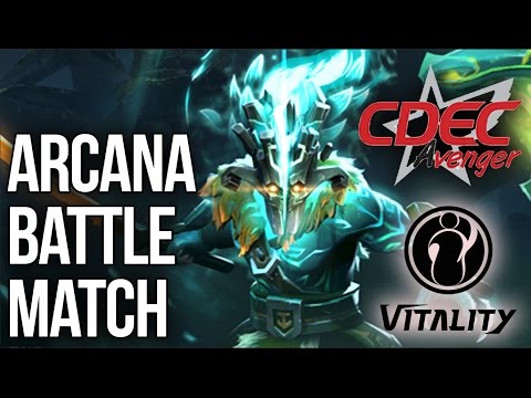 CDEC vs. iG.V | ARCANA BATTLE SHOWDOWN | Juggernaut & Monkey King vs. Shadow Fiend Dota 2
