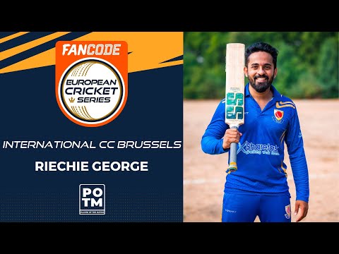POTM: R.George - RB vs ICCB | Highlights | FanCode ECS Belgium, 2022 Day 6 | ECS22.576