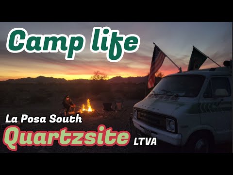 Van Life Quartzsite -  Another Fun day! Camp breakfast - Gathering Water - Living my best life