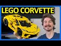 Building The LEGO Technic Chevrolet Corvette And It Has A Secret