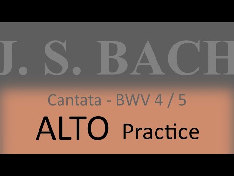 BWV4/5. Versus 4 (Chorus) - Alto practice