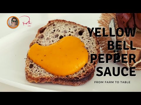 How to Make TWO YELLOW BELL PEPPER SAUCES