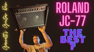 Video thumbnail for Roland JC77 Review, The best Roland JC? by Garrett's Guitar Den