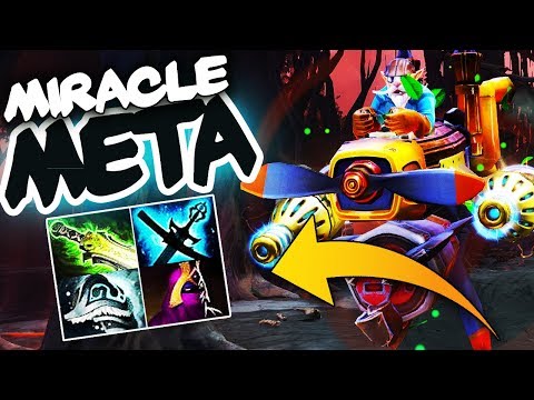 Miracle- Creating a NEW META with Gyrocopter?! WTF MAGIC BUILD Dota 2