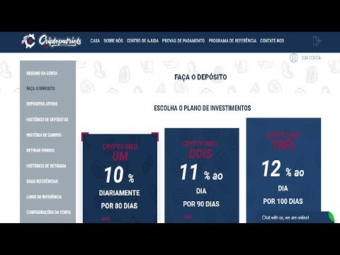 "SAIU GALERA" CRYPTOPATRIOTS - 10% ao dia por 80 Dias Apenas 2 Dia ONLINE