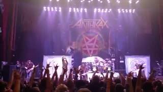 Anthrax opening Impaled/Gotta Believe ATL 2016