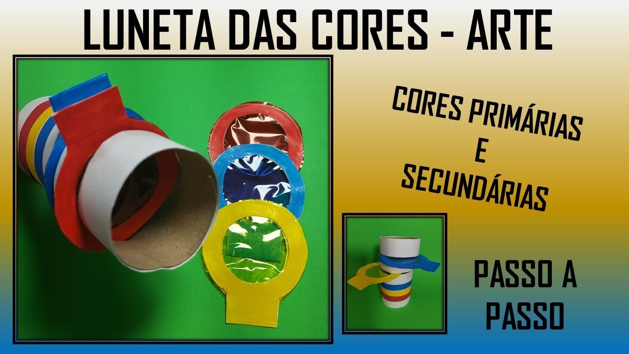Luneta das Cores- Atividade sobre cores primárias e secundárias