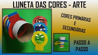Atividades Sobre Cores Primárias E Secundárias
