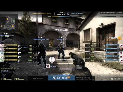 CEVO-Pro CS:GO Season 4: iBUYPOWER vs. NetcodeGuides.com - Week 8:1 on de_inferno
