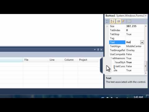 VB.Net - Tutorial #1 - Hello World - Begginer