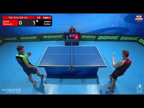 21:30 Valerii Tatarynov 1 - 3  Vadym Hryban West 5 WIN CUP 03.11.2022 | TABLE TENNIS WINCUP