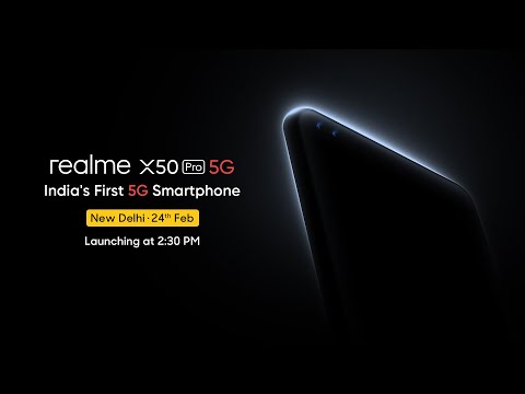 realme X50 Pro | India's First 5G Smartphone | Launch Event Video