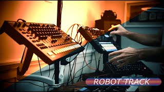 Robot Track - Old Skool Flavour Dawless Jam - Acid / Rave / Bass! MC707, TR8S, TD-3, Novation Peak
