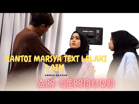 "KANTOI MARSYA TEXT LELAKI LAIN" - PRANK ADIK AM JADI MANGSA