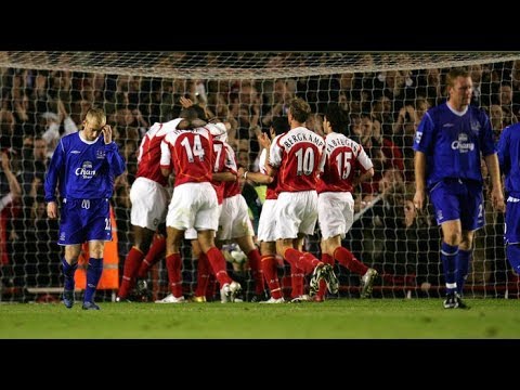 Arsenal 7-0 Everton PL 2004/05 FULL MATCH
